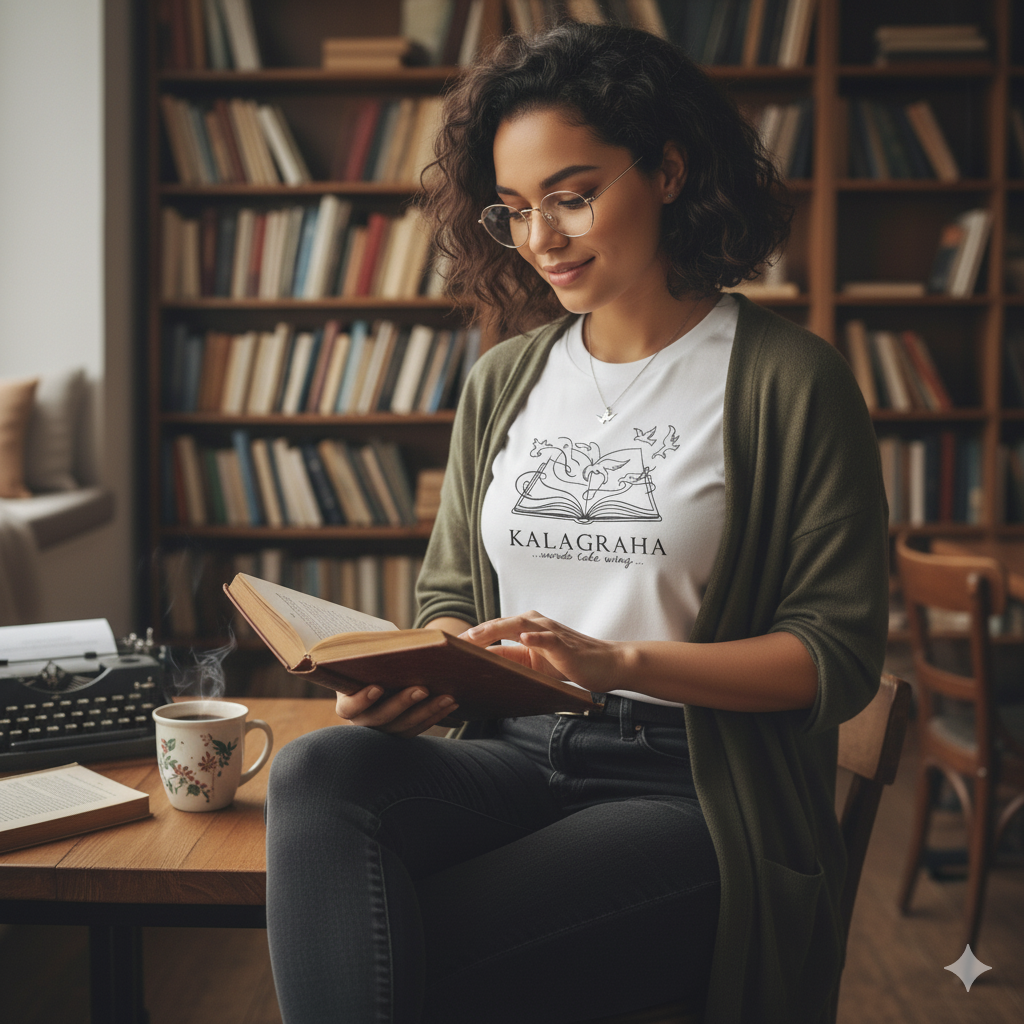 The Story Behind Kalaagraha's Poetry Tees: Where Literature Meets Fashion