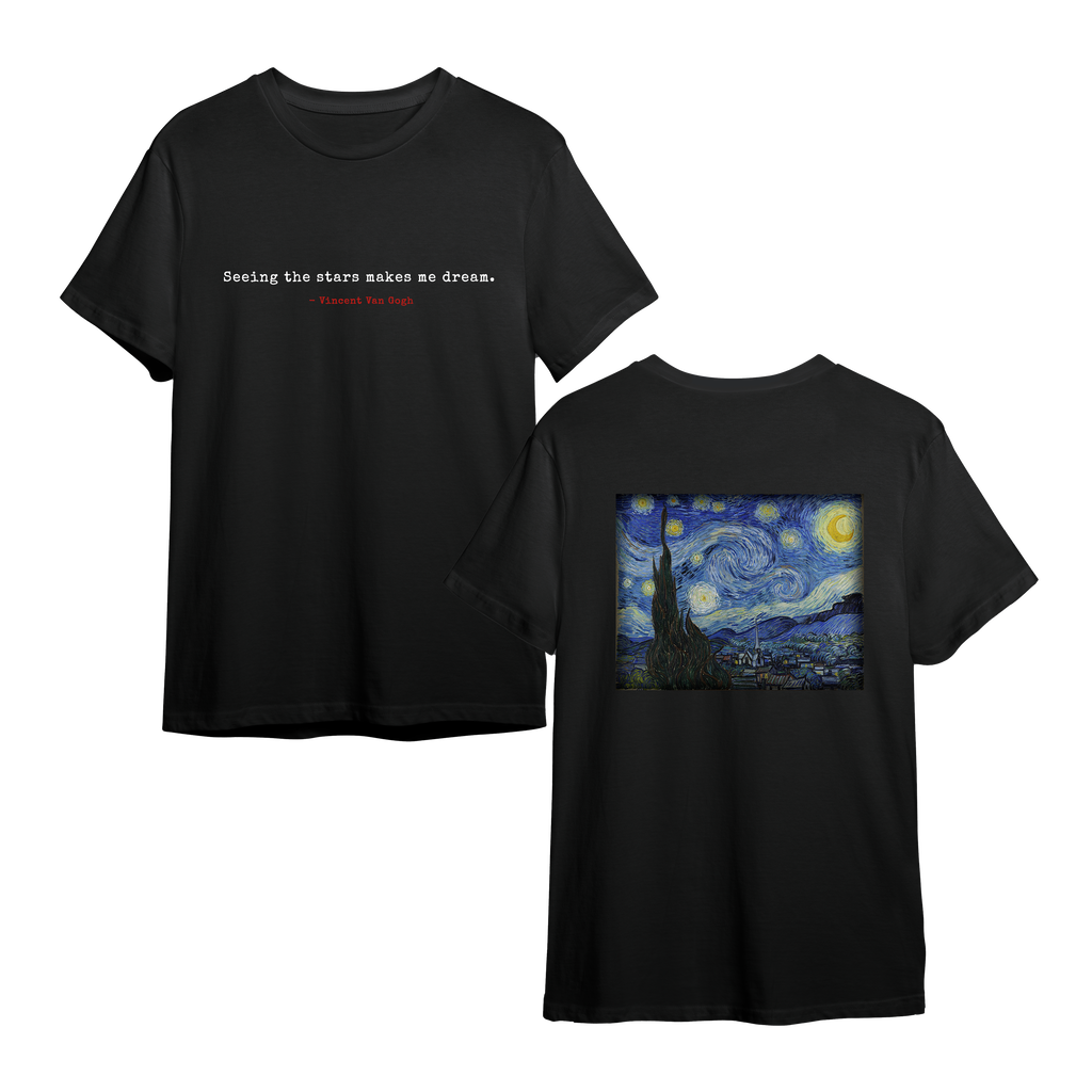 Starry Night – “Seeing the Stars” Quote Tee