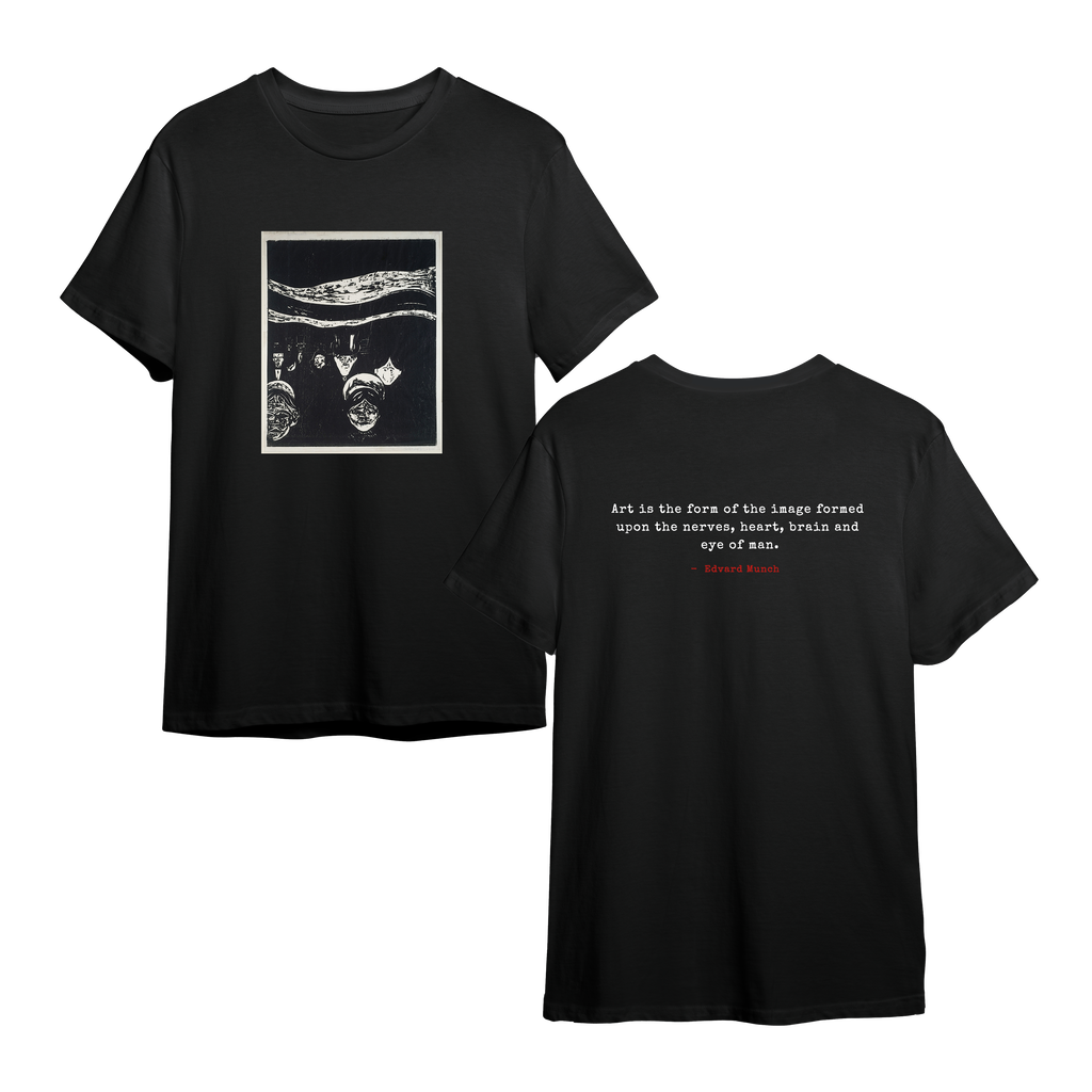 Edvard Munch – “Art Is the Form” Quote Tee