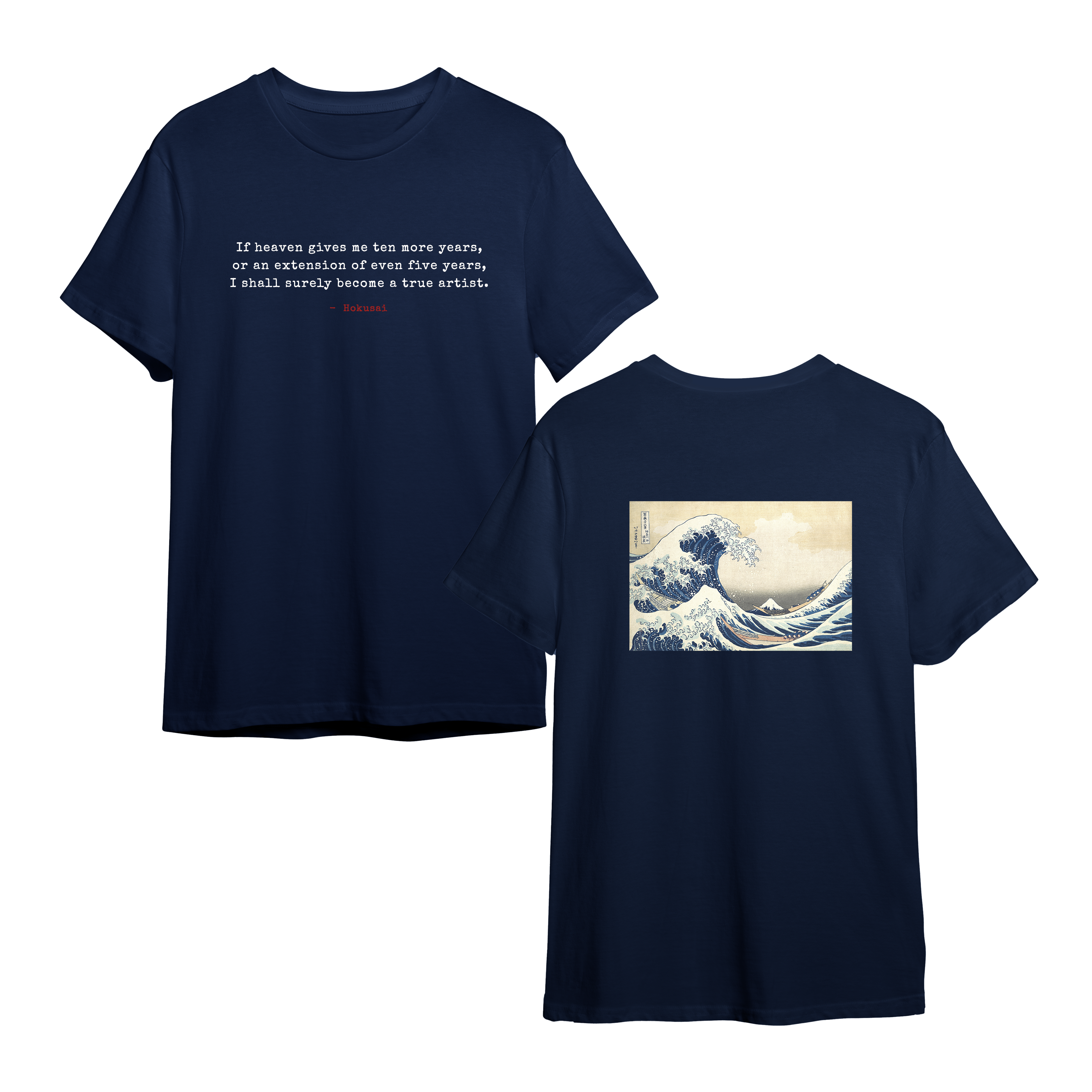 The Great Wave Tee – Hokusai Edition