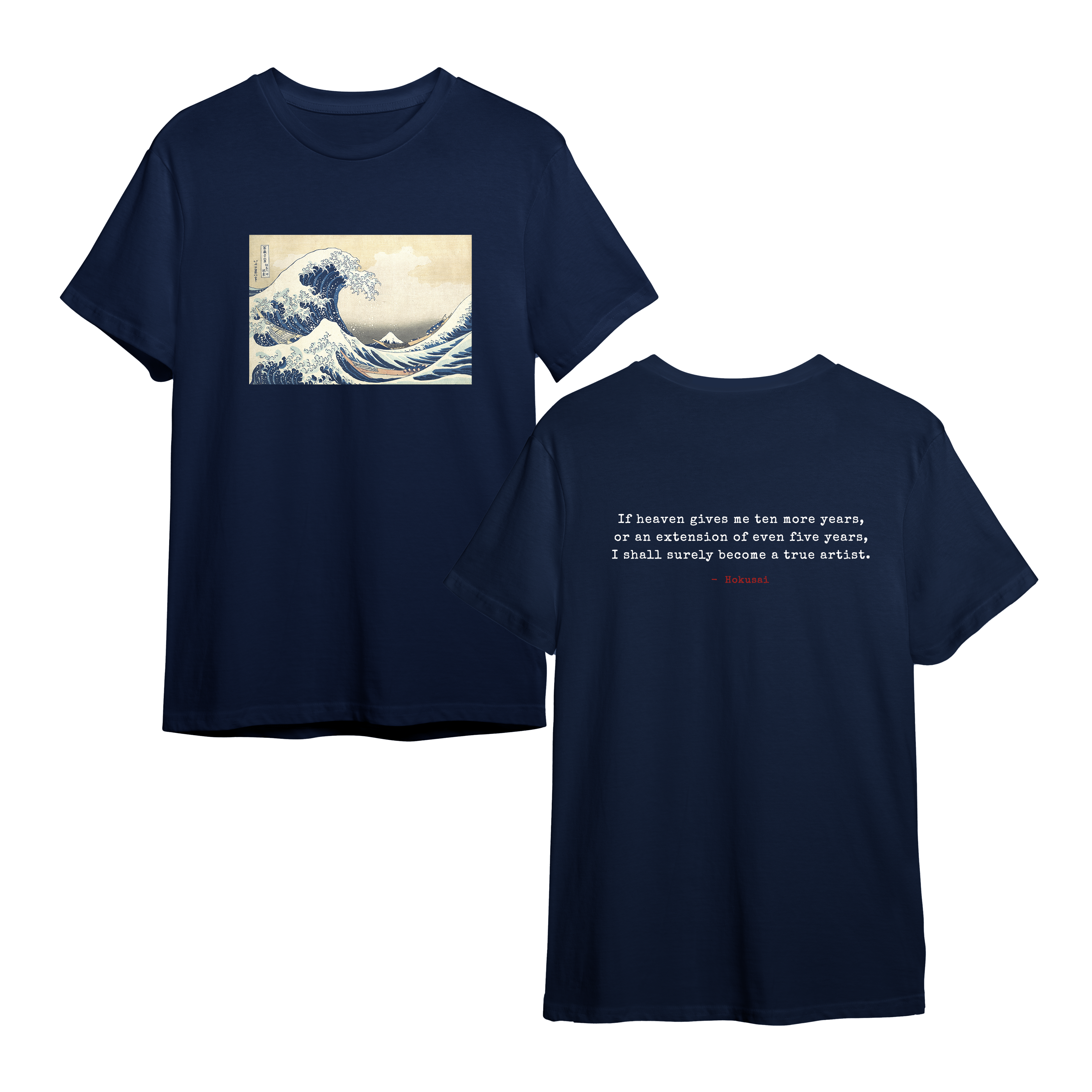 The Great Wave Tee – Hokusai Edition