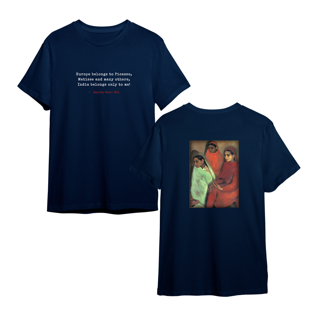 India Belongs to Me" – Amrita Sher-Gil Tribute Tee