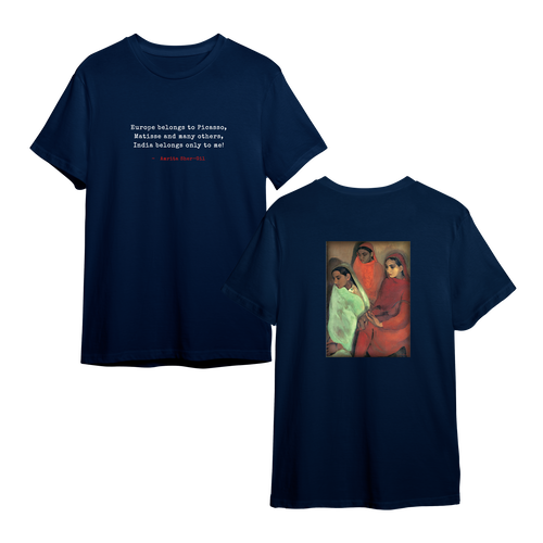 India Belongs to Me" – Amrita Sher-Gil Tribute Tee