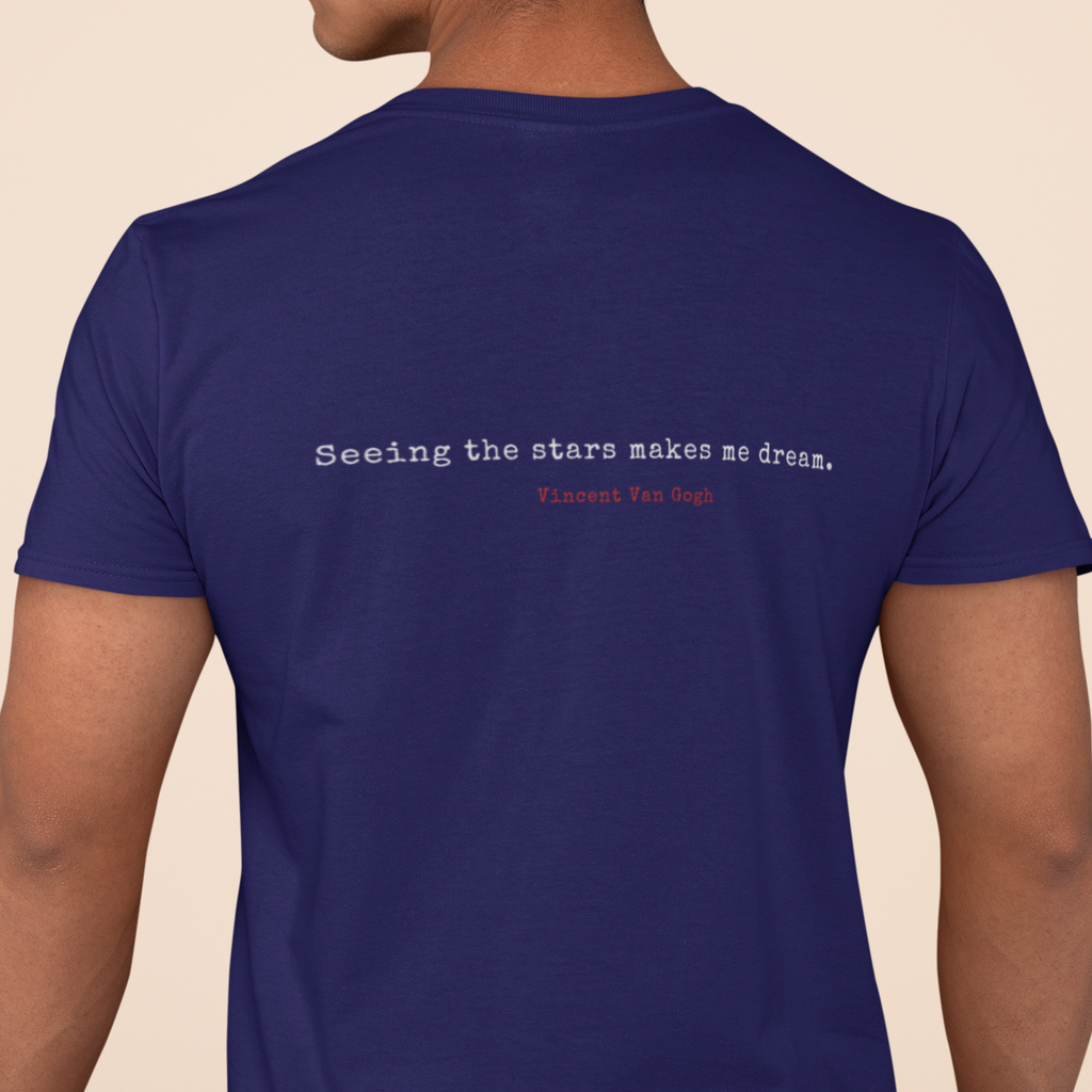 Starry Night – “Seeing the Stars” Quote Tee
