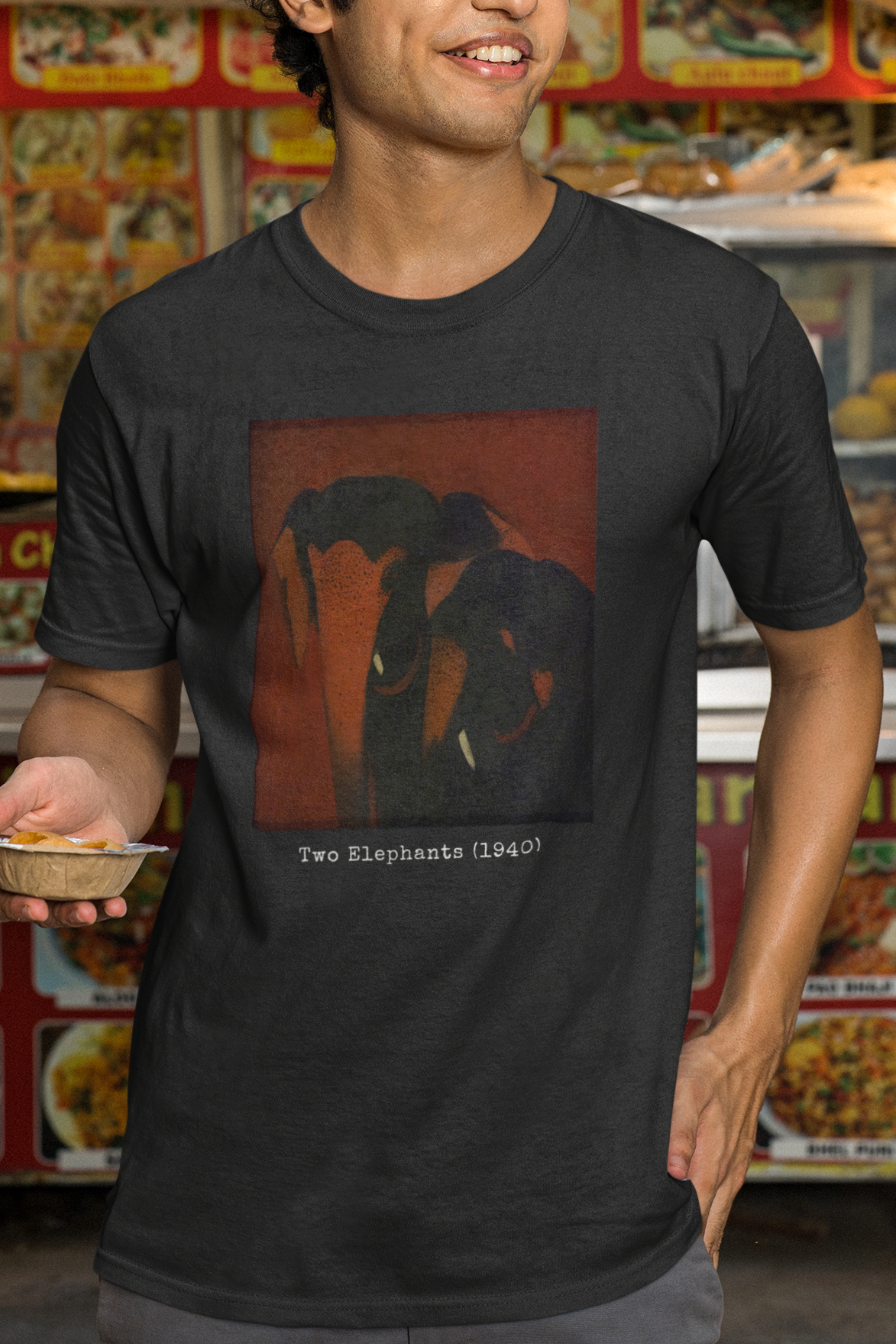 Two Elephants– Amrita Sher-Gil Tee