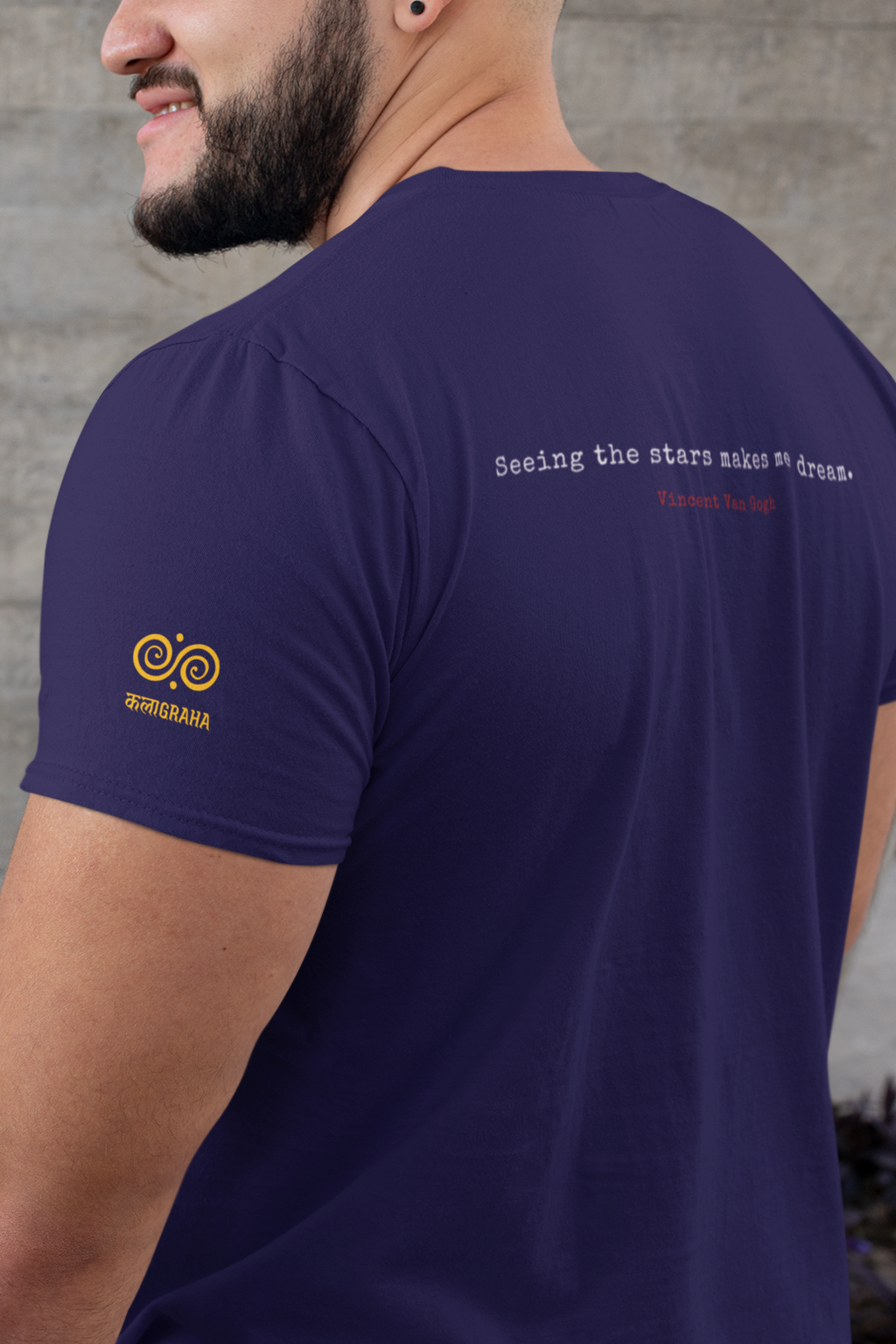 Starry Night – “Seeing the Stars” Quote Tee