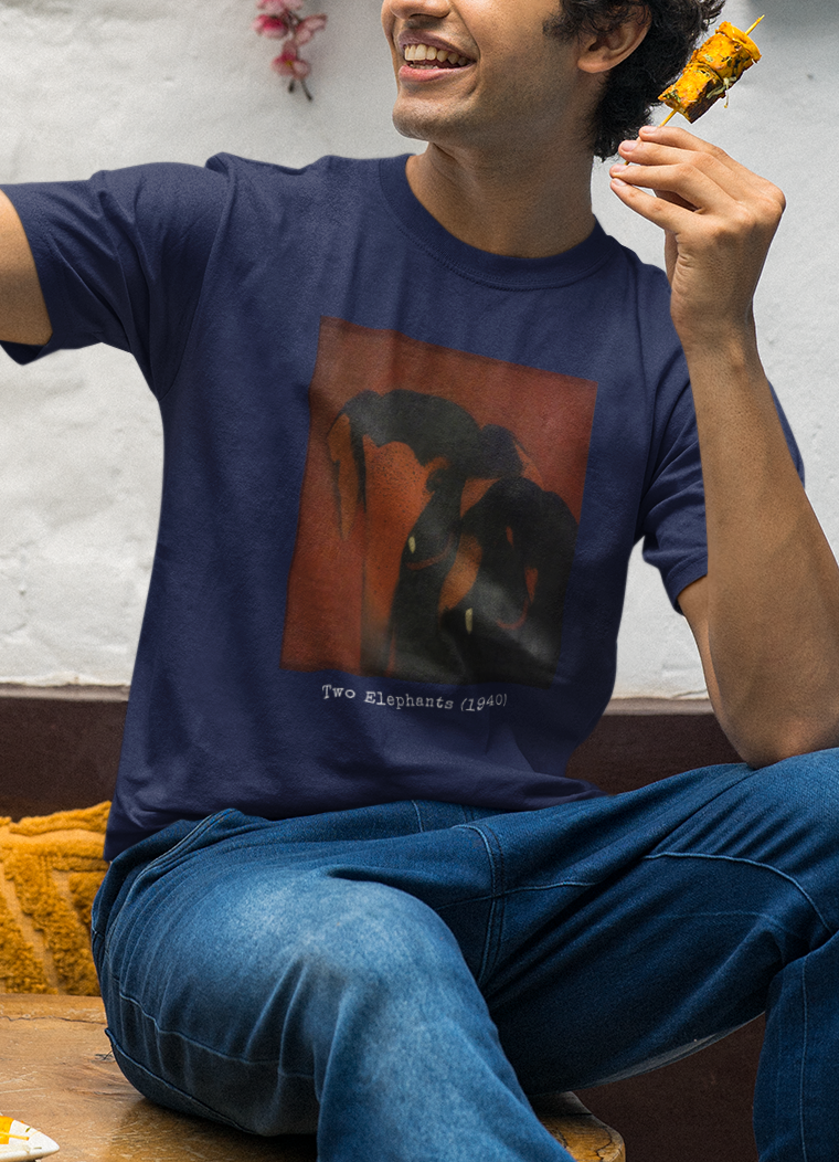 Two Elephants– Amrita Sher-Gil Tee