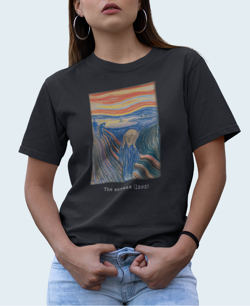 The Scream – Edvard Munch Tee