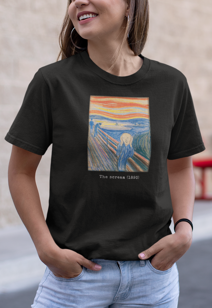The Scream – Edvard Munch Tee